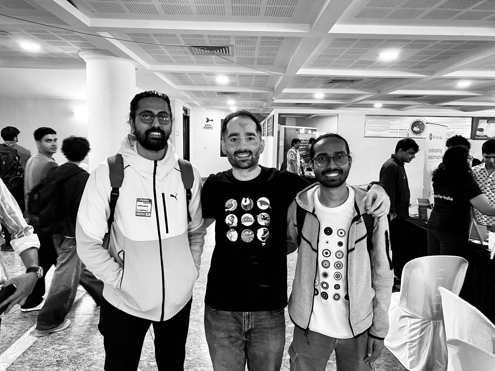 At IndiaFOSS 2026 with Apoorv Anand Sir, eleven years after PyCon